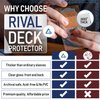 Premium 500 Count - Rival Clear Gloss Deck Protectors | MTG Card Sleeves Clear, Magic Card Sleeves, Sports/TCG Card Sleeves, MTG Card Game Sleeves, MTG Sleeves, MTG Deck Sleeves, Card Sleeves MTG.
