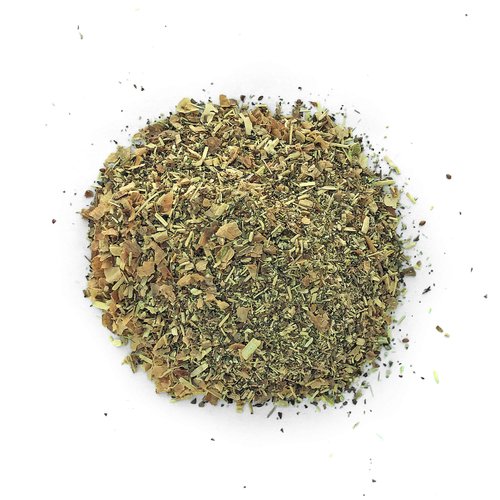 Pure Indian Foods Ayurvedic Immune Support Tea (Guduchi, Tulsi, & Ginger), Certified Organic, Non-GMO, Caffeine-Free - 2.25 oz Glass Jar, Loose Leaf Tea Blend