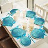 gisgfim 96 Pcs Ocean Sea Plates and Napkins Party Supplies Ocean Waves Birthday Party Tableware Set Sea Theme Party Decorations Favors for Birthday Baby Shower for 24 Guests