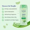 Yuthika Body Lotion Gel Aloe Vera Smooth Care 100ml Pack of 1, Soft Touch Gel Body Lotion for Summer, Winter, Light Moisture for Face and All Skin Types, Aloe Vera Body Lotion