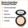Revlon Face Powder, ColorStay 16 Hour Face Makeup, Longwear Medium- Full Coverage with Flawless Finish, Shine & Oil Free, 830 Light Medium, 0.3 Oz