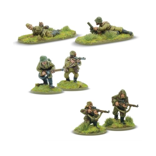 Warlord Games Bolt Action WWII Soviet Army Weapons Teams Figures 1:56 Military Table Top Wargaming Plastic Model Kit 402214010