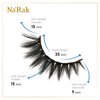 Na'Rak False Eyelashes - Glam It Up Series: MEDIUM WISPY Design. 5 Pairs of Faux Mink Lashes - Reusable and Comfortable Style Designed for Everyday Wear to Enhances Your Natural Lashes.