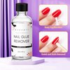 Makartt Nail Glue Remover 30ML 1 PC Glue off for Press on Nails-Easy Apply Easy Remove Quick Glue Remover,Non-Acetone Nail Polish Remover， Not for Gel-base Glue or Gel Nail Polish