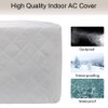 Indoor Air Conditioner Cover Window AC Unit Cover with Drawstring Double Insulation for Inside(25"x17"x3.5")