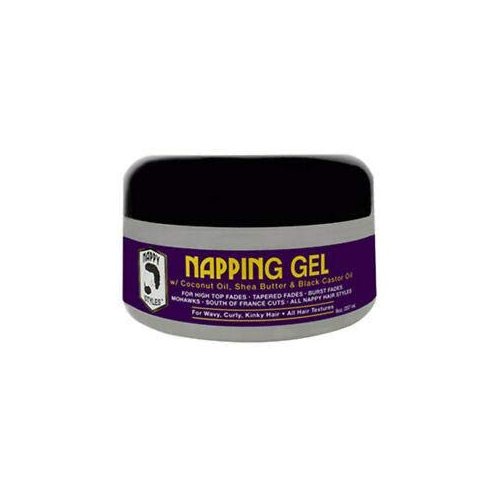Nappy Styles Napping Gel With Coconut Oil, Shea Butter & Black Castor Oil 8 Oz