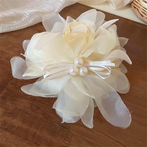 Flower Hair Claw Clip Floral Hair Barrettes Hair Pins Hair Accessories Hairpin for Women and Girls 1 PC-063#28