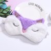 Fox Eye Mask Plush Fox Cloud Sheep Dream Eye Cover Sleeping Mask Eye Band Shade Blindfold Goggles Relax Travel Eye Patch