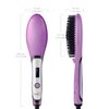 SweetLF Pro Hair Straightener Brush- Precision 6-Level Temp Control & Million-Count Negative Ions for Smooth, Frizz-Free Locks (Rose Purple)