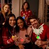 24pcs Christmas Necklace Bulk, Light up Christmas Bead Necklace with Bulb Pendant, Green Yellow Red Blue Bead Necklaces Accessories Bulk, Christmas Bead for Xmas Ugly Sweater New Year Party Supplies