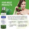Botanical Green Care Conditioner for Hair Growth, Volumizing and Strengthening Thinning Hair - Color Safe