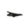 Generic Smaller black metal black crystal gothic hair pin alligator clip