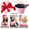 Universal Hair Diffuser, Hair Dryer Diffuser Attachment for Curly and Natural Wavy Hair, Professional Blow Dryer Diffuser, Adjustable from 1.4 Inch to 2.6 Inch (Pink)