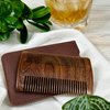 Custom Engraved Beard Comb - Personalized Gift for Men - Beard Care Accessory for Grooming - Choose your Style (Custom Text/Image)