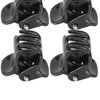 100PCS Black Plastic Mini Clips, Small Claws Hair Clip