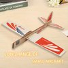 Set of 5 Balsa Wood Airplane Gliders for Kids,Balsa Wood Flying Model Airplane Kits Plane Party Favors,Balsa Flying Toys Airplanes Fun Birthday