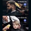 LAC LAICHY Hair Clippers for Men Hair Trimmer Beard Trimmer for Men Razor Kit - Gold Rechargeable USB Professional Cordless Hair Clippers for Men with LED Display for Barber