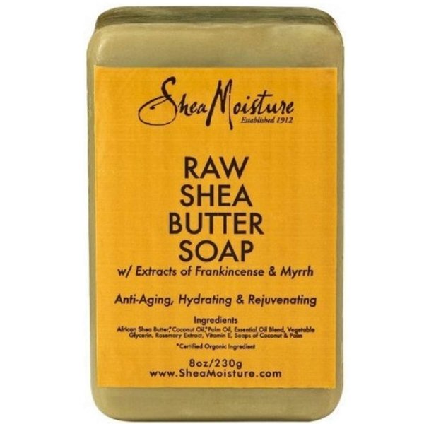 SheaMoisture Bar Soap For Body And Face For Dry Skin With Raw Shea Butter Paraben Free 8 oz