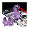 BELOMI Car Gear Shift Cover, Fashionable Hoodie Automotive Gear Shift Knob Protector, Mini Sweater Shirt Gear Shift Knob Cover, Universal Car Decor Accessories (Purple)