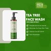 Ireya Ayurveda Tea Tree Face Wash 100ml (3.38oz) Made With Neem Extract & Tea Tree oil | Moisturizing Face Wash for men and women, Gentle Daily Face Wash for Soft and Smooth Skin
