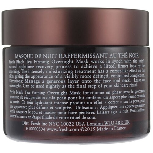Fresh black tea firming overnight mask, 3.3oz, 3.3 Ounce