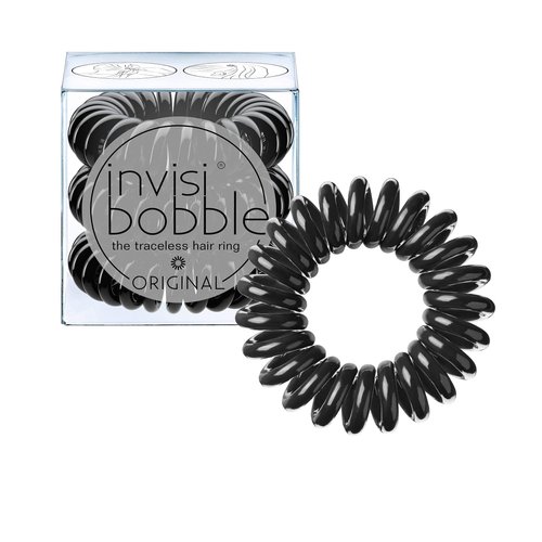 invisibobble Original Traceless Hair Ties, Elastic Hair Band with Strong Grip, Non-soaking, Hair Accessories for Women (Pack of 3)