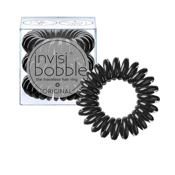 invisibobble Original Traceless Hair Ties, Elastic Hair Band with Strong Grip, Non-soaking, Hair Accessories for Women (Pack of 3)