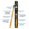 Woobamboo Bamboo Toothbrush 4 Pack - Adult - Super Soft BPA Free Nylon Bristles - Eco-Friendly, Biodegradable, Compostable, Vegan