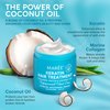 MAREE Deep Hair Mask & Conditioner - Hydrating & Deep Conditioning Hair Mask with Coconut Oil & Keratin - Biotin & Collagen Moisturizing Conditioner
