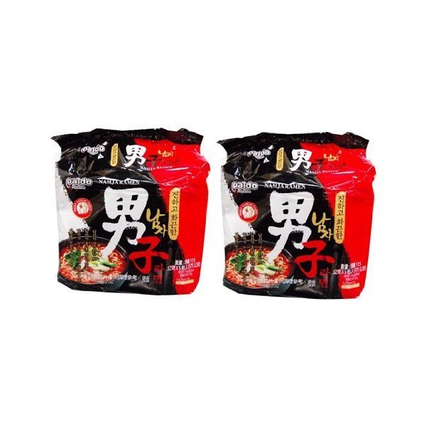 Namja Ramyun - 2012 NEW Korean Hit Ramen 4.06 oz X 10 packs by Paldo