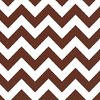 Chocolate Brown Chevron Beverage Napkins | 16 Ct. | 5" x 5"