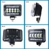 Voltage Automotive LED 4x6 Inch Dual Function Daytime Driving Light 6000K Off-Road (2 Pack + 1 Harness)