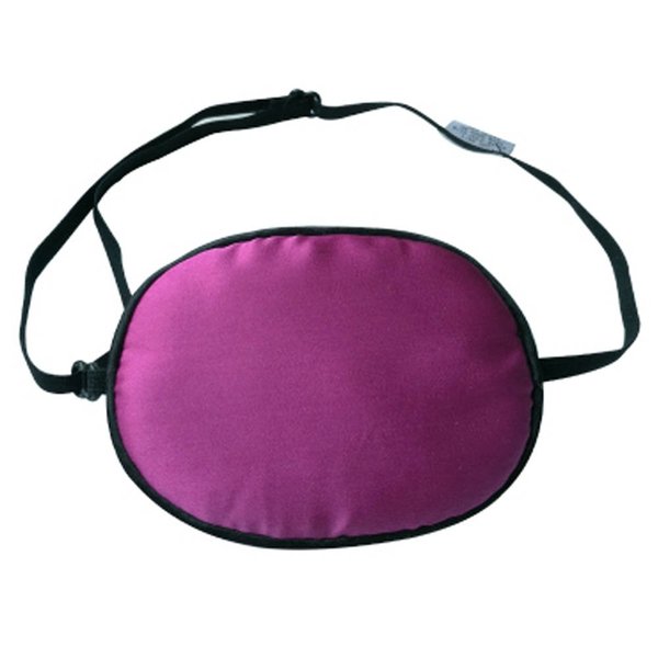 Adult Kids Amblyopia Strabismus Lazy Eye Adjustable Soft Pirate Eye Patch Single Eye Mask for Adults, Purple