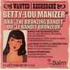 theBalm, Manizer Beauty Kit, Translucent Pressed Matte Shimmer Mary Skincare Cheeks Face Powder Lightweight Palette Makeup for Women - Betty Lou