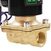 1/2" NPT Brass Electric Solenoid Valve 12V DC Normally Closed VITON from U.S. SOLID