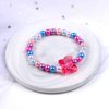 G.C Butterfly Beaded Bracelet for Girls Colorful Kids Gift Toy Stretchy Costume Jewelry Set Dress up Play Party Favors Present Crystal Friendship Jewelry for Baby Toddler Little Girl