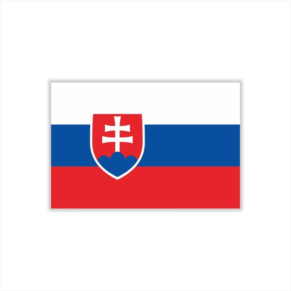 Womaha 30 Temporary Slovakia Flag Tattoos Fans Face Tattoo Stickers for Adults Kids Group Activity Props