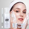 100ml Eyelash Extension Shampoo Brush/AEKKNIU- 3.4 fl.oz/Gentle Foaming Eyelid Cleanser/Extension and Natural Eyelash Cleanser/Safe Makeup Remover/Salon and Home Use