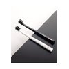 Curaprox Black is White Toothbrush, Black is White Carbon Toothbrush Set, Includes 1 Black Toothbrush & 1 White Toothbrush