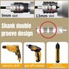High Magnetic Screwdriver Drill Bit Set, 2025 New Anti Slip Magnetic Electric Screwdriver Set Alloy Steel for Impact Driver, Upgrade Strong Magnetic Durability Screwdriver Drill Bit Set(1Set)