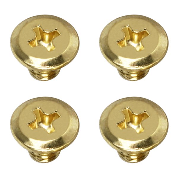 M5 Phillips Chamfering Screws Fits for Wahl Electric Hair Clipper Blade Screws 808 8148 for Wahl Clipper Blade Screws(Gold 4 Pcs)