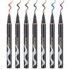 UCANBE 7 Colors Shimmer Liquid Eyeliner Makeup Set, Metallic Satin Finish Colorful Sparkling Eye Liner Pen, Long Lasting High Pigmented with Waterproof & Smudge Proof Formula