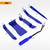 GOOACC 6PCS Auto Trim Removal Tool Kit No-Scratch Tool Kit for Car Audio Dash Window Molding Fastener Remover Tool Kit-Blue
