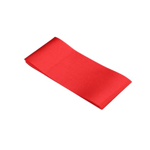 I-MART Blank Satin Sash, Princess, Beauty Queen, Homecoming, Winner, Mayor, Make Your Own Pins, Party Plain Pageant Sashes (Pack of 6 - Red)