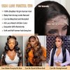 ROYAL IMPRESSION Body Wave Lace Front Wigs Human Hair Pre Plucked 13x4 HD Lace Frontal Wigs Human Hair 180% Density Transparent Body Wave Glueless Wigs Human Hair Wigs for Black Women (22 Inch)