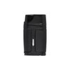 Xikar ELX Double Jet Flame Lighter, Ergonomic Design, Built-in 9mm Cigar Punch, Black