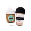 GA FE Dog Squeaky Toys, Plush Small Dog Toys for Dogs, Stuffed Dog Toys with Squeakers, 2 pcs Puppy Toys, Coffee Cup Dog Toy, Coffee Lover's