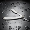 Parker PTW Push Type Blade Load Professional Straight Edge Barber / Shavette Razor with Stainless Steel Blade Arm and 5 Parker Premium Platinum Blades