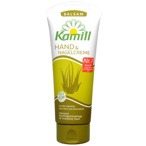 Kamill 3x100 ml Hand & Nail Cream BALSAM with BIO CamomileCamomile, Aloe Vera, Avocado Oil and Bisabolol | Germany