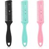 3 Pcs Trimmer Razor,Professional Double-Edge Razor Blades Dual Side Hair Thinning Scissors & DIY Slim Haircuts Tool